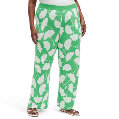 New - Diane von Furstenberg Womens Plus Standard Fit Full Flare Pants Diane von Furstenberg for TargetBullseye Deals