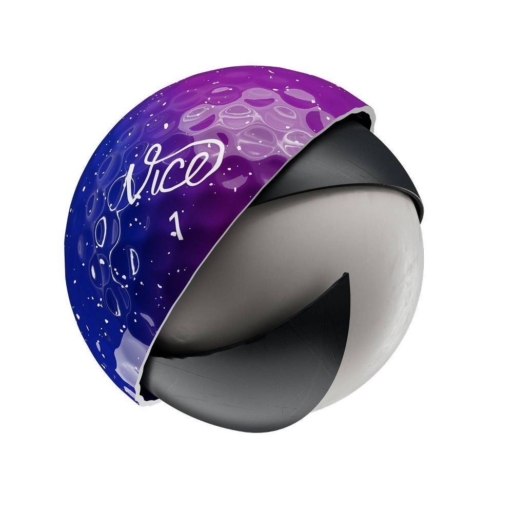 New - Vice Golf Vice Pro Golf Balls 12pk -Galaxy Blue