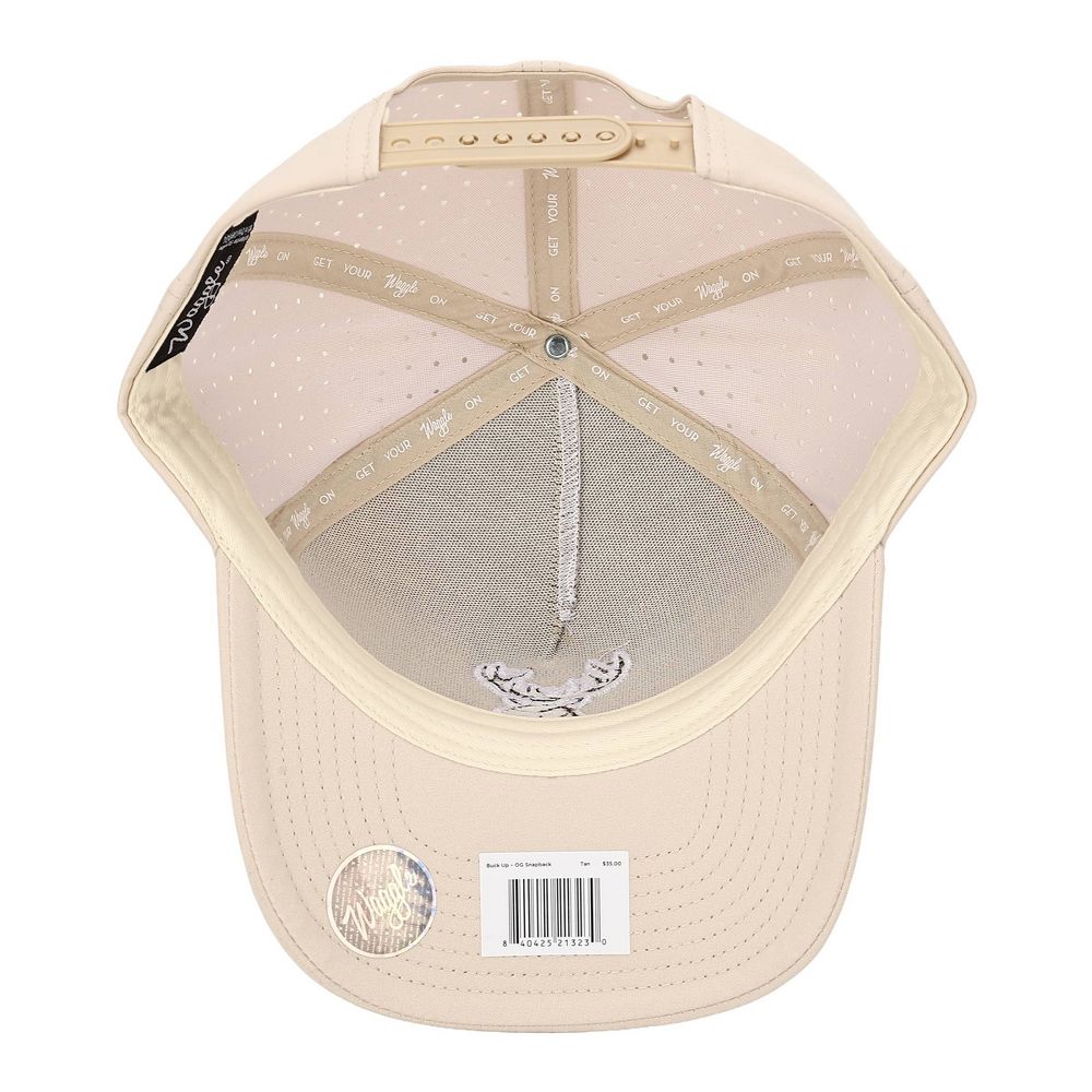 New - Waggle Adult Polyester Baseball Hat - Buck Up