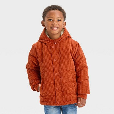 Baby Corduroy Puffer Jacket - Cat & Jack Cat & JackBullseye Deals