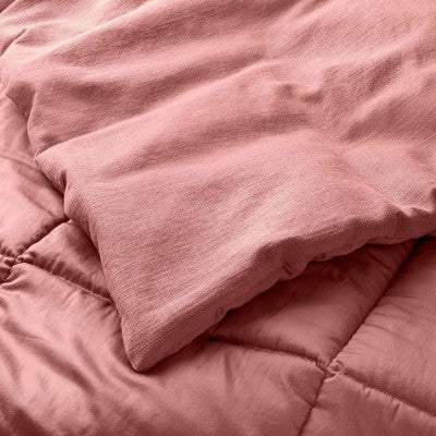 Heavyweight Linen Blend Comforter & Sham Set - Casaluna™ CasalunaBullseye Deals