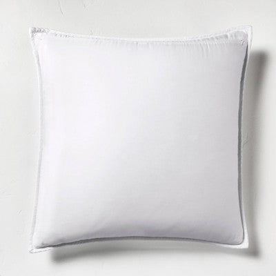 New - Casaluna Pillow Sham Linen-Blend OEKO-TEX Minimalist CasalunaBullseye Deals