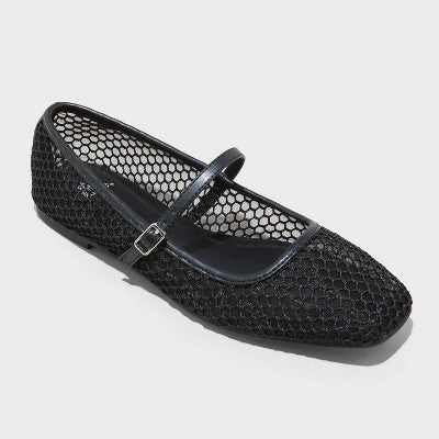 Women's Elsa Mesh Ballet Flats Wild FableBullseye Deals