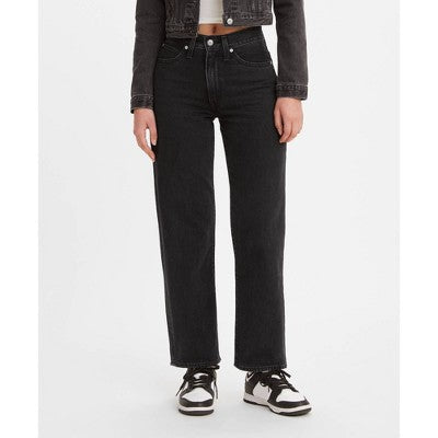 Open Box - Levi's Women's Mid Rise Straight Leg Relaxed Jeans Loose Levi'sBullseye Deals