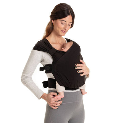 New - Boba Bliss 2-in-1 Hybrid Baby Carrier & Wrap - Black
