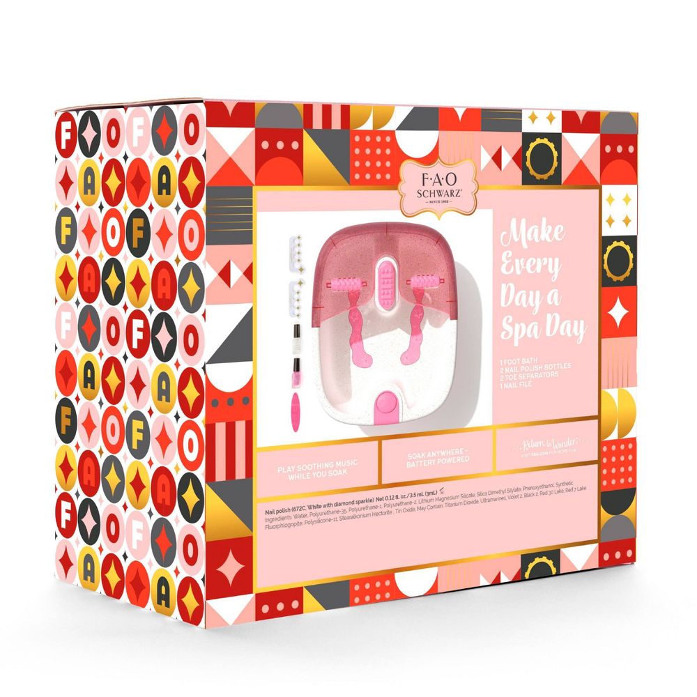Open Box - FAO Schwarz Bubble Spa Foot Bath