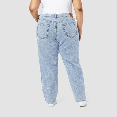 New - DENIZEN from Levi's Womens Plus Loose Fit Full Straight Jeans DENIZEN from Levi'sBullseye Deals