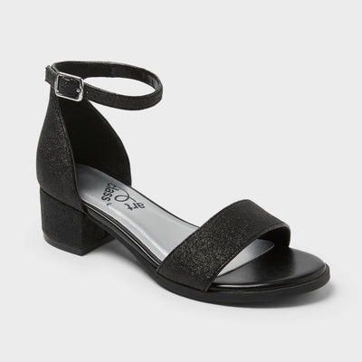 Open Box - Kids' Fannie Heeled Sandals - art class™ Black 5