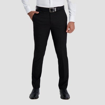 New - Haggar H26 Men's Premium Stretch Slim Fit Dress Pants Haggar H26Bullseye Deals