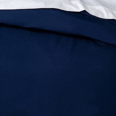 New - Room Essentials Duvet Cover Set Solid Lightweight Versatile OEKO-TEX Room EssentialsBullseye Deals