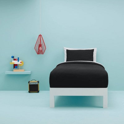 New - Room Essentials Duvet Cover Set Solid Lightweight Versatile OEKO-TEX Room EssentialsBullseye Deals