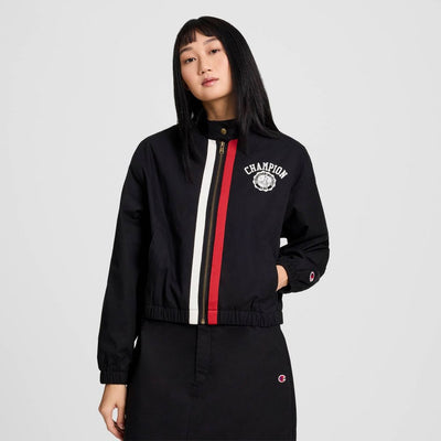 New - Champion Women's Game Day Full Zip Top - Black XS