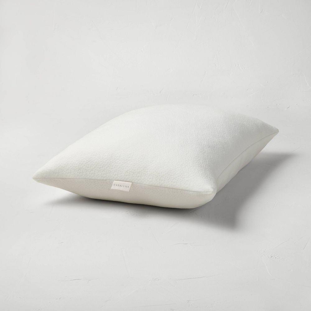 Open Box - King Medium Machine Washable Memory Foam & Down Alternative Bed Pillow - Casaluna™