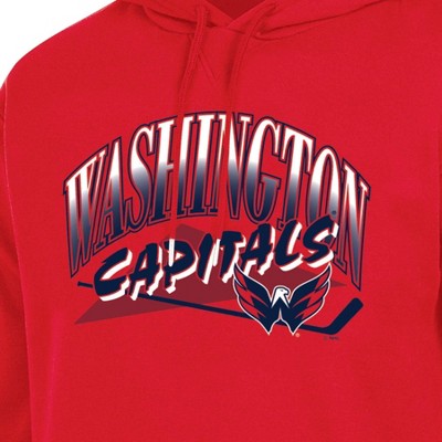 New - NHL Licensed Washington Capitals Men's Hooded Sweatshirt Washington CapitalsBullseye Deals