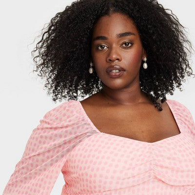 New - House of Aama Women's A-Line Midi Dress Long Sleeve House of Aama x TargetBullseye Deals