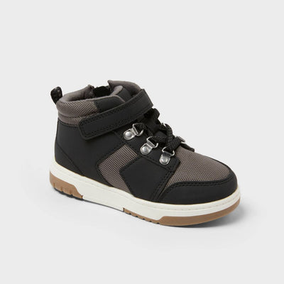 New - Toddler Shay Sneaker Boots - Cat & Jack™ Black 11T
