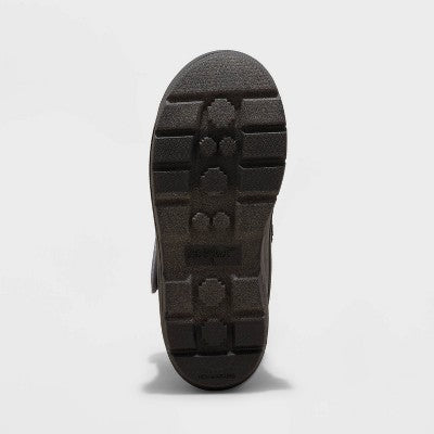 Cat & Jack Kids Faux Leather Hook-And-Loop Mid Calf Winter Boots Waterproof Cat & JackBullseye Deals