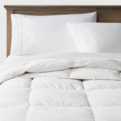 Open Box - King/California King All Seasons Feather & Down Comforter - Threshold™: Hypoallergenic, 240 Thread Count, OEKO-TEX Certified