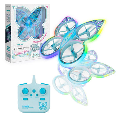 New - Sharper Image Drone Lumo Fly - Purple/Pink