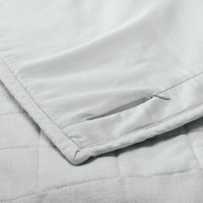 New - Casaluna Pillow Sham Linen-Blend OEKO-TEX Quilted CasalunaBullseye Deals