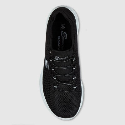 New - S SPORT BY SKECHERS Women's Slip-On Athletic Sneakers Memory Foam Insole and S SPORT BY SKECHERSBullseye Deals