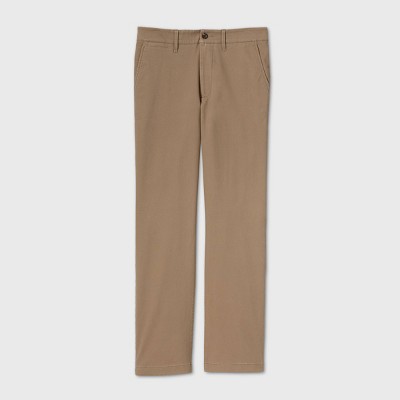 Goodfellow & Co Men's Mid Rise Straight Leg Slim Straight Chino Pants Stretch Goodfellow & CoBullseye Deals
