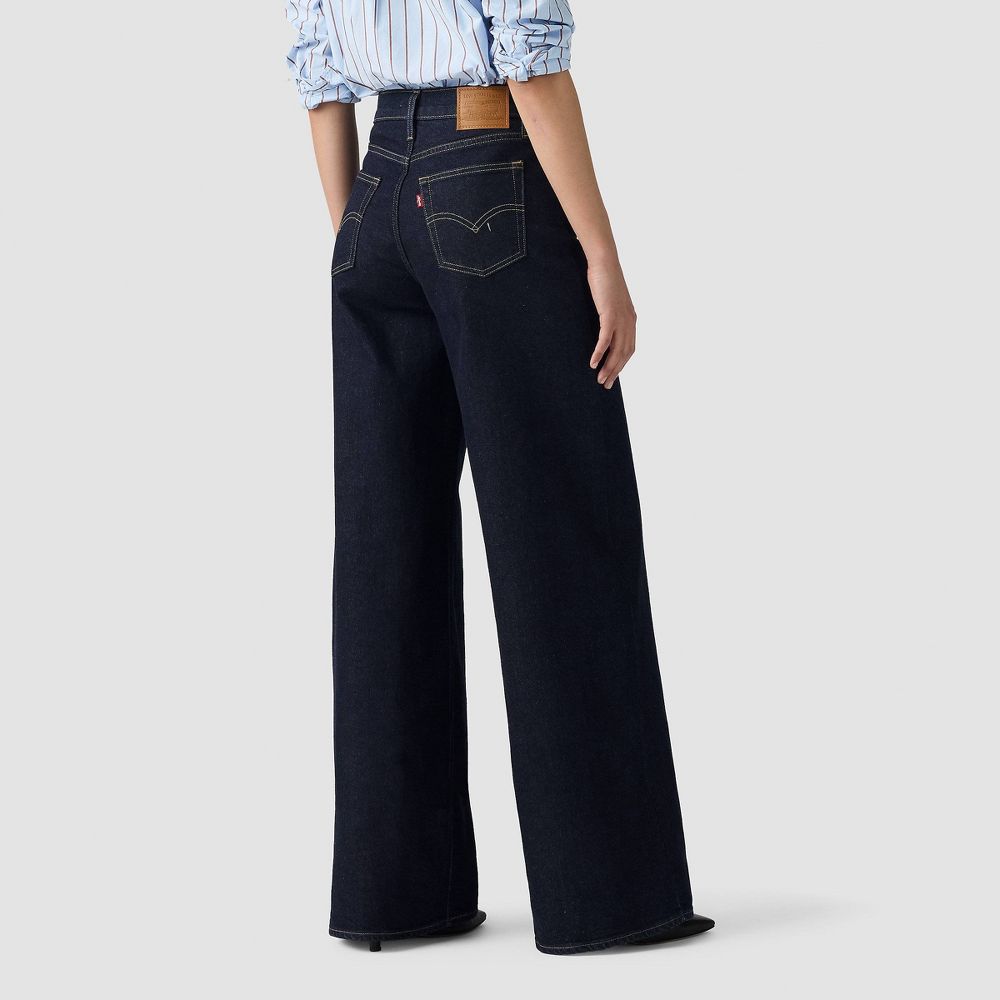 Open Box - Levi's® Women's High-Rise Wide Leg Jeans - Retro Rinse 33