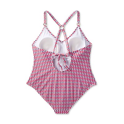 New - Kona Sol Women's Medium Coverage One Piece Swimsuit Ribbed Swimwear Kona SolBullseye Deals