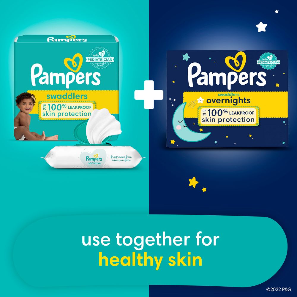 New - Pampers Swaddlers Disposable Diapers - Size 1 - 198ct