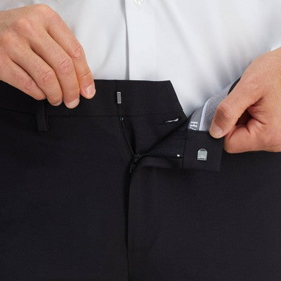 New - Haggar H26 Men's Tailored Fit Full Premium Pants Lightweight Haggar H26Bullseye Deals