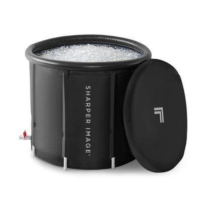 New - Sharper Image 31.5" x 29.5" Ice Bath Portable Cold Plunge