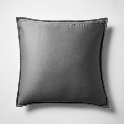 New - Casaluna Pillow Sham Linen-Blend OEKO-TEX Minimalist CasalunaBullseye Deals