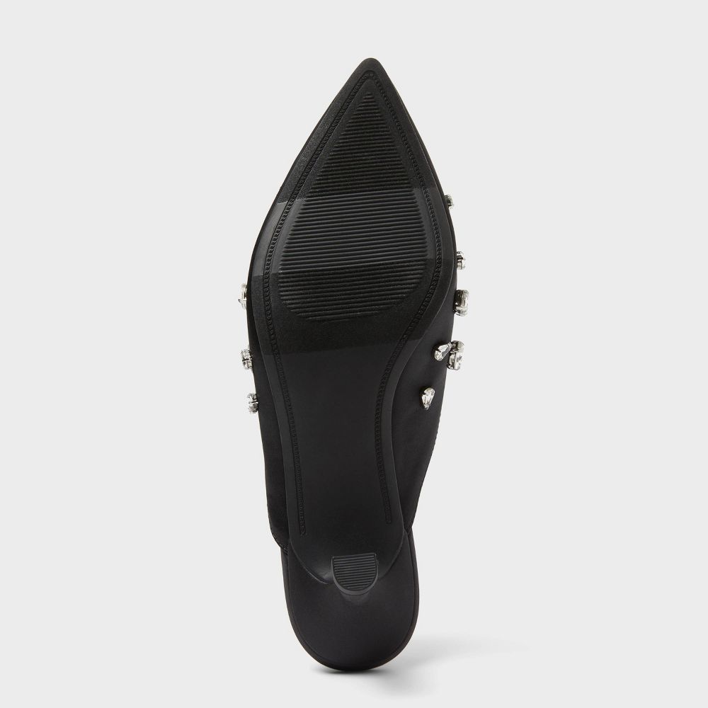 New - Women’s Katia Heels with Memory Foam Insole - A New Day™ Black 9