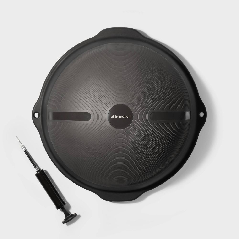 New - Balance Exercise Ball Trainer with Pump - Gray - All In Motion™