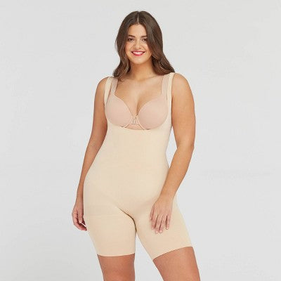 New - ASSETS by SPANX Women's Remarkable Results All-In-One Body Slimmer ASSETS by SPANXBullseye Deals