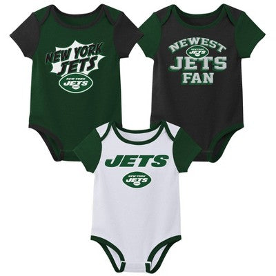NFL Infant Boys' 3pk Bodysuit New York JetsBullseye Deals