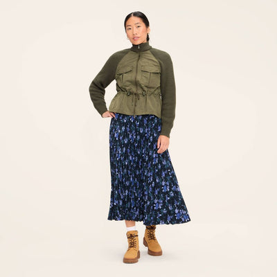 New - Women's Zip-Up Jacket - Woolrich x Target Olive Green XXS
