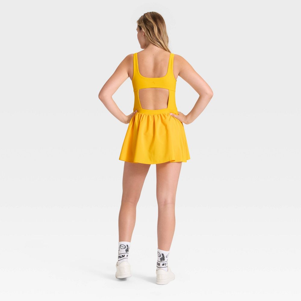 New - Women's Game Day Active Dress - JoyLab™ Yellow S
