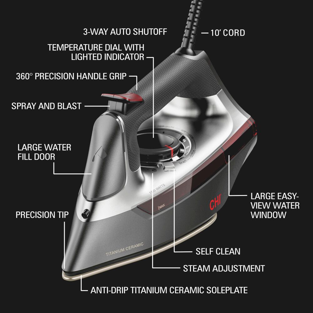 New - CHI Professional Iron-13114