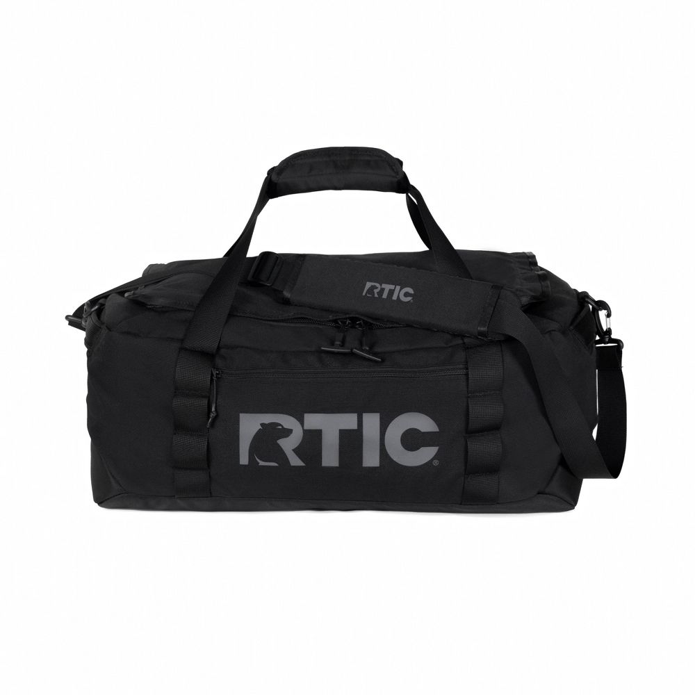 New - RTIC Outdoors Medium Carry On Structured Collapsible Duffel Bag - Black