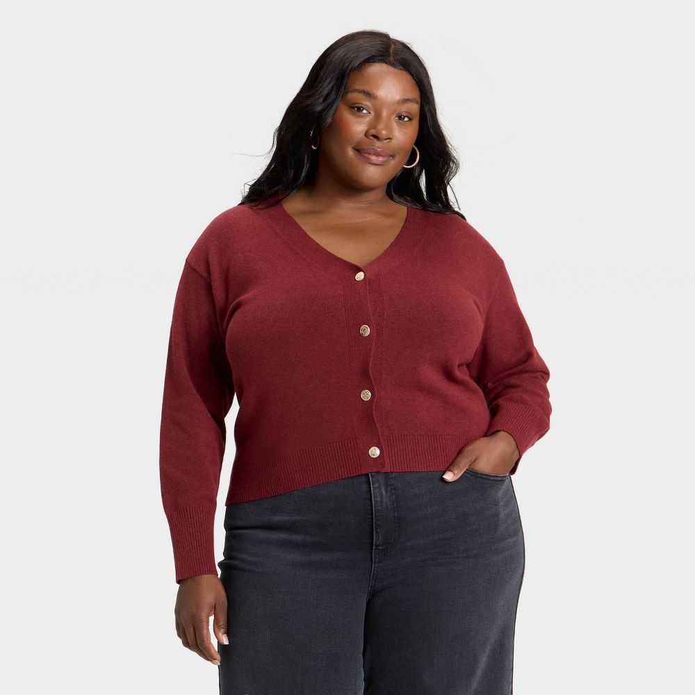 Women's Button-Front Cardigan Sweater - Ava & Viv