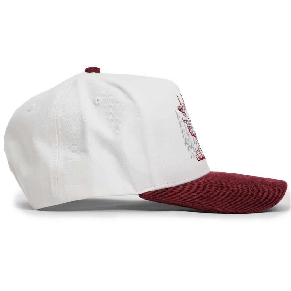 New - Waggle Adult Cotton Baseball Hat -  Yukon Corduroy Brim