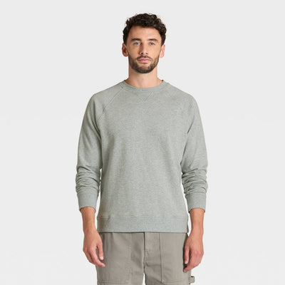 Open Box - Men's Vintage French Terry Crewneck Sweatshirt - Goodfellow & Co™ Heathered Gray XL