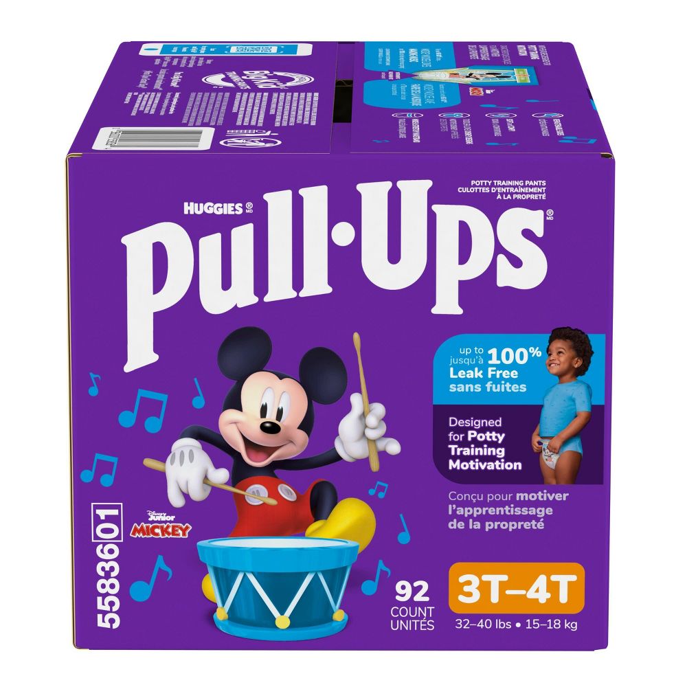 New - Pull-Ups Boys' Learning Designs Training Pants - 3T-4T - 92ct