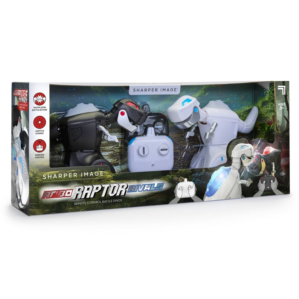 New - Sharper Image 2 Can Play Dino Bots Remote Control Vehicle - 4pk