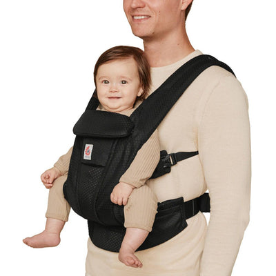 New - Ergobaby Omni Deluxe Mesh All-in-One Baby Carrier - Onyx Black