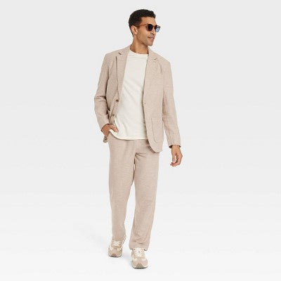 Open Box - Goodfellow & Co Men's Button Up Linen-Blend Blazer Jacket Casual Goodfellow & CoBullseye Deals