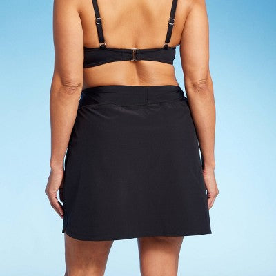 Lands' End Women's Swim Skort Swimwear Skirt Bottom Swimsuit UPF 50+ Lands' EndBullseye Deals