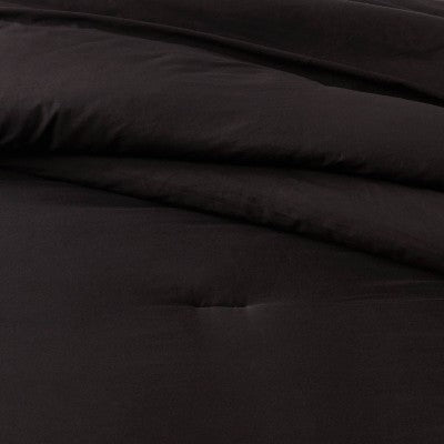 Threshold Sateen Comforter Set Quilted Year-Round Comfort ThresholdBullseye Deals