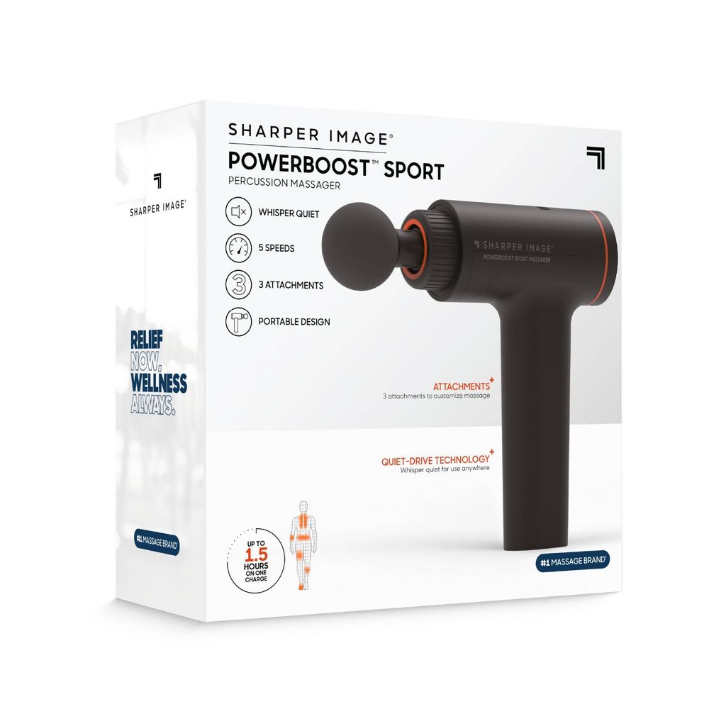 Open Box - Sharper Image Powerboost Deep Tissue Body Massager